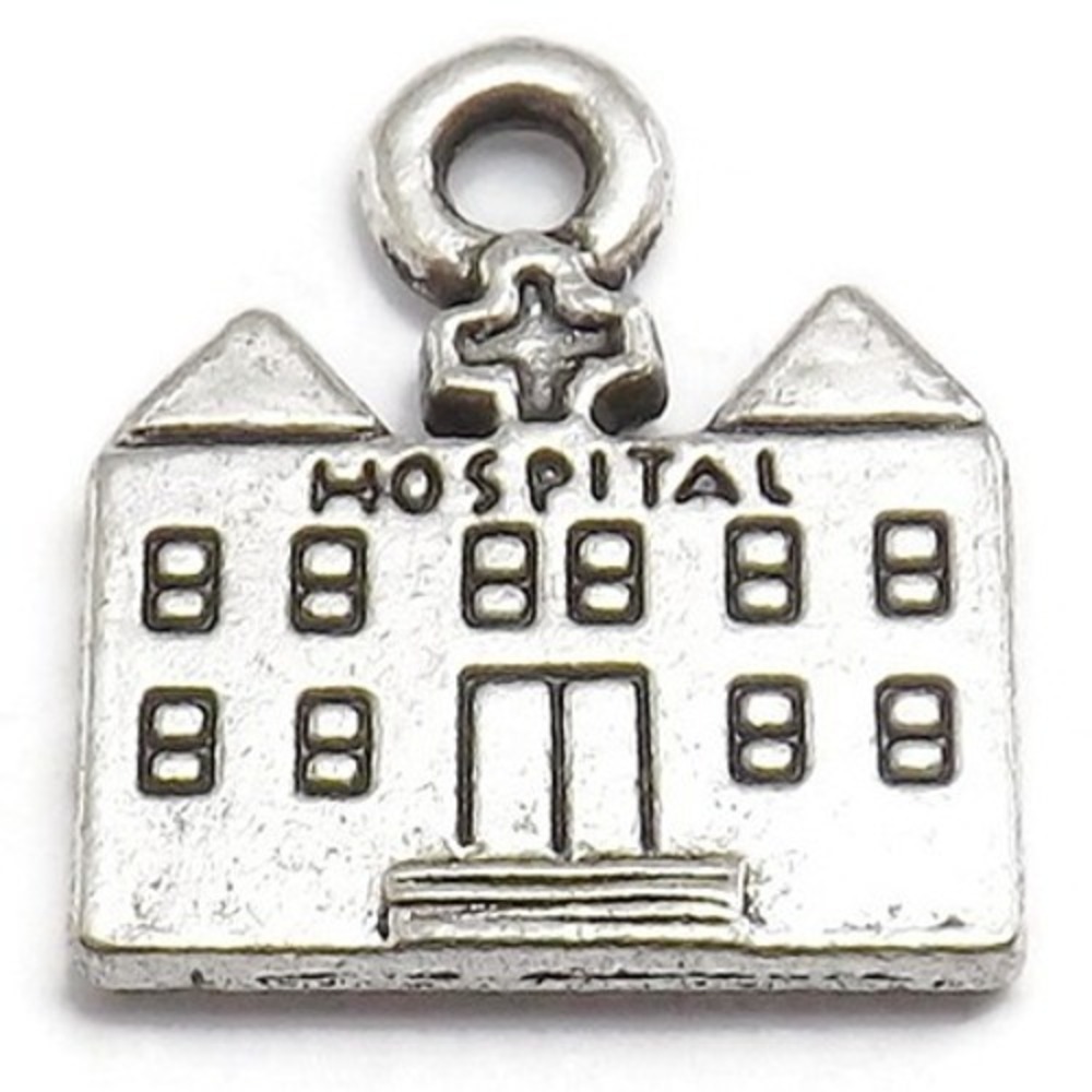 6pcs‎ Hospital Charms, nurse doctor medical, jewelry making supplies